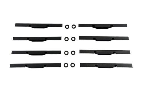 Small Bin Hangers & Spacers 8-pack