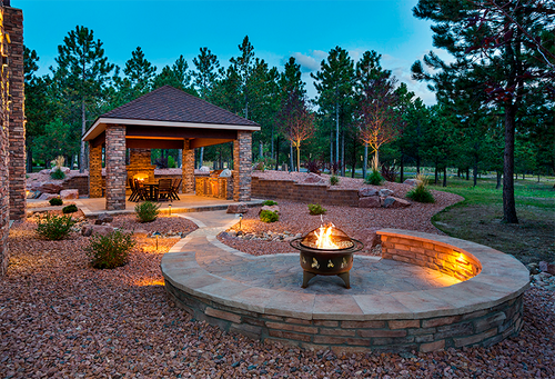 Oakridge Wood Fire Pit